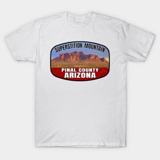 Superstition Mountain Arizona Pinal County T-Shirt